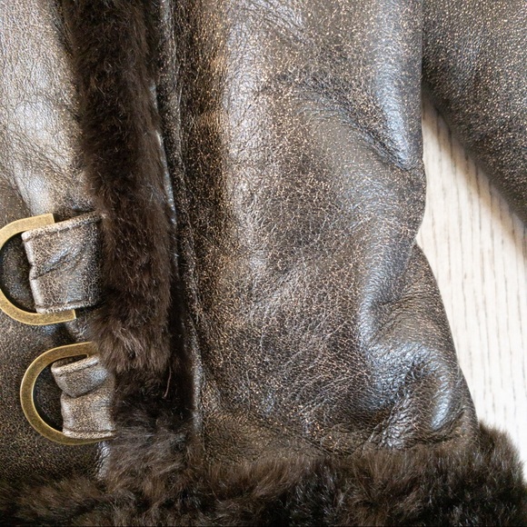 leather bomber jacket - Picture 11 of 14